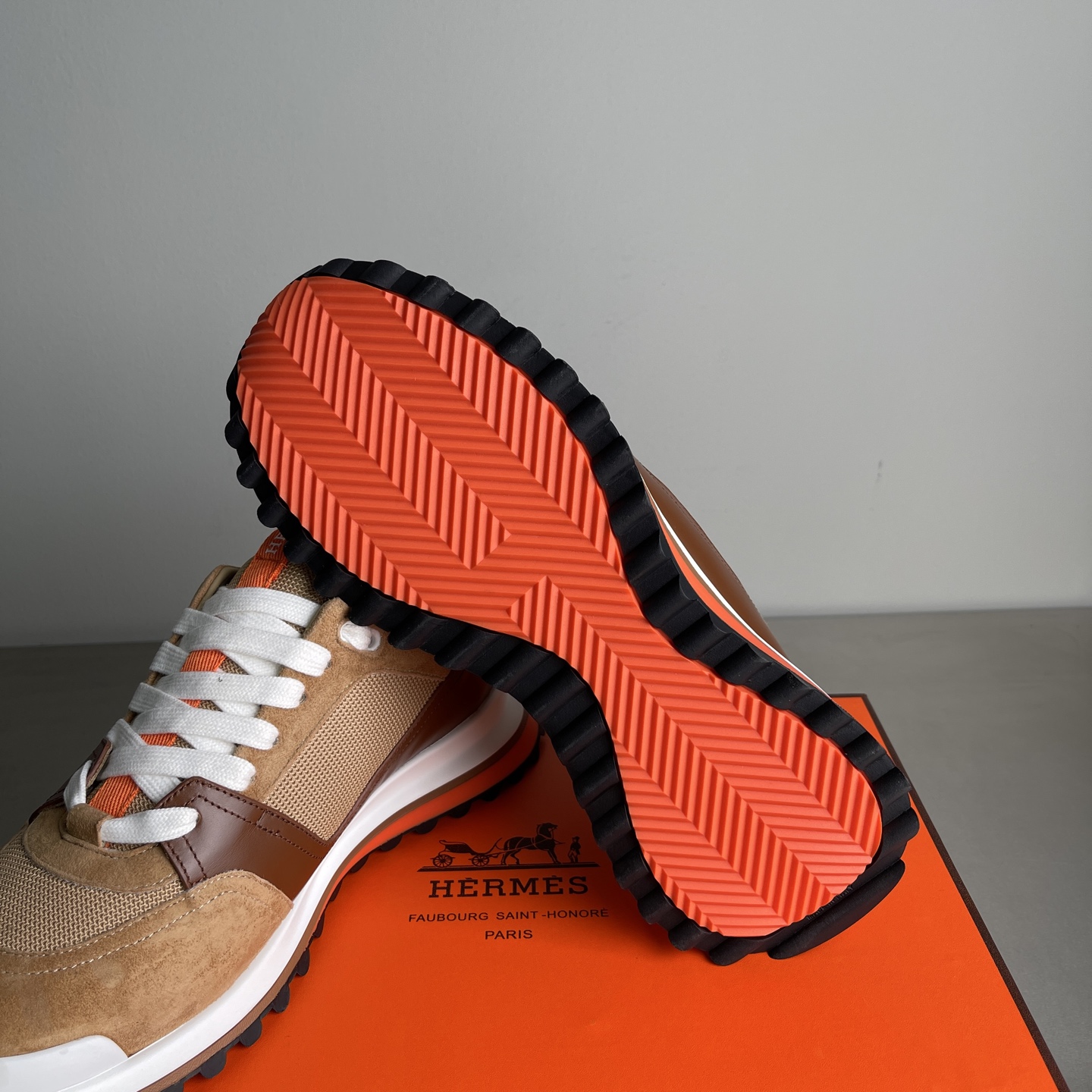 Bagsaaa H**me5 Leader sneaker multicolore beige