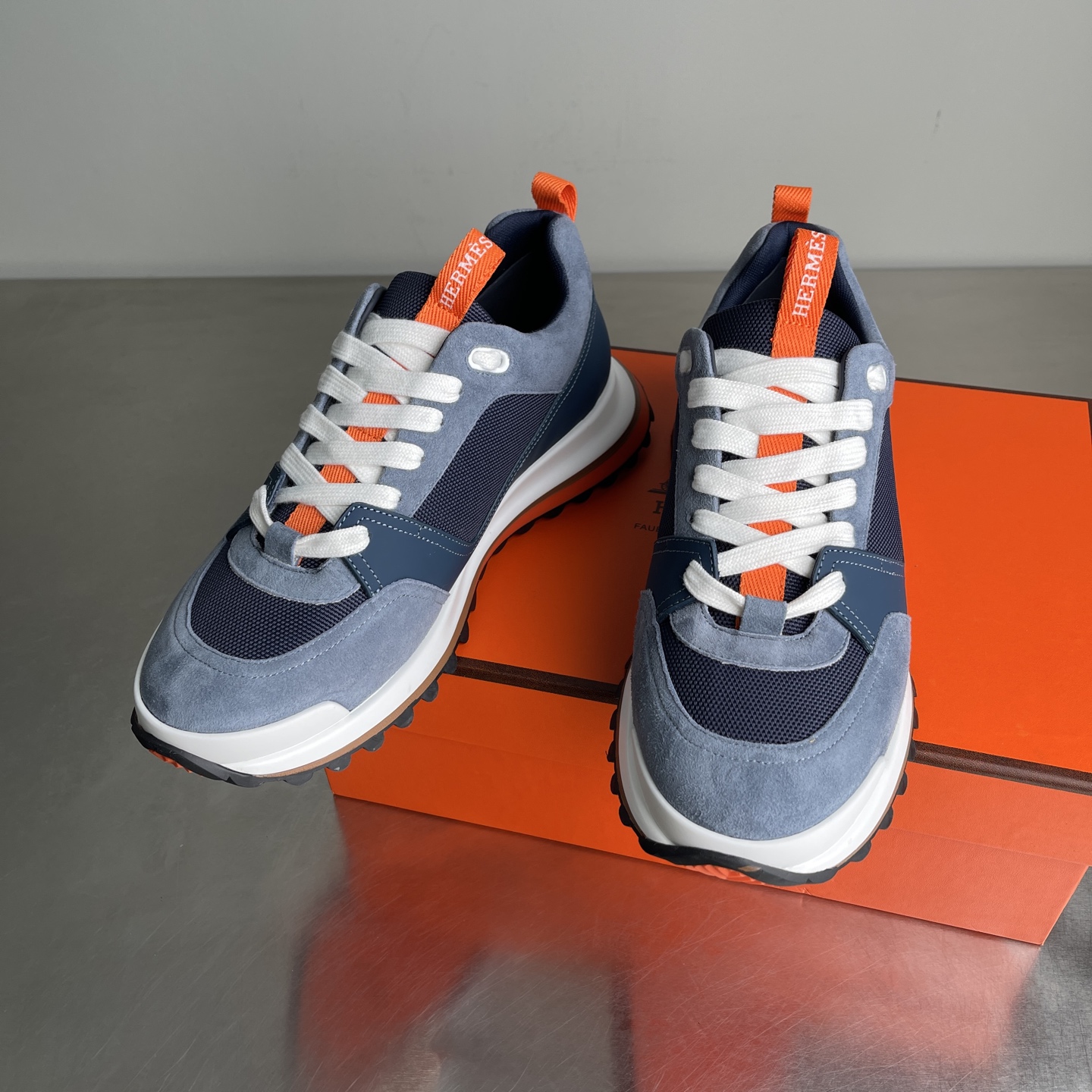 Bagsaaa H**me5 Leader sneaker multicolore blue