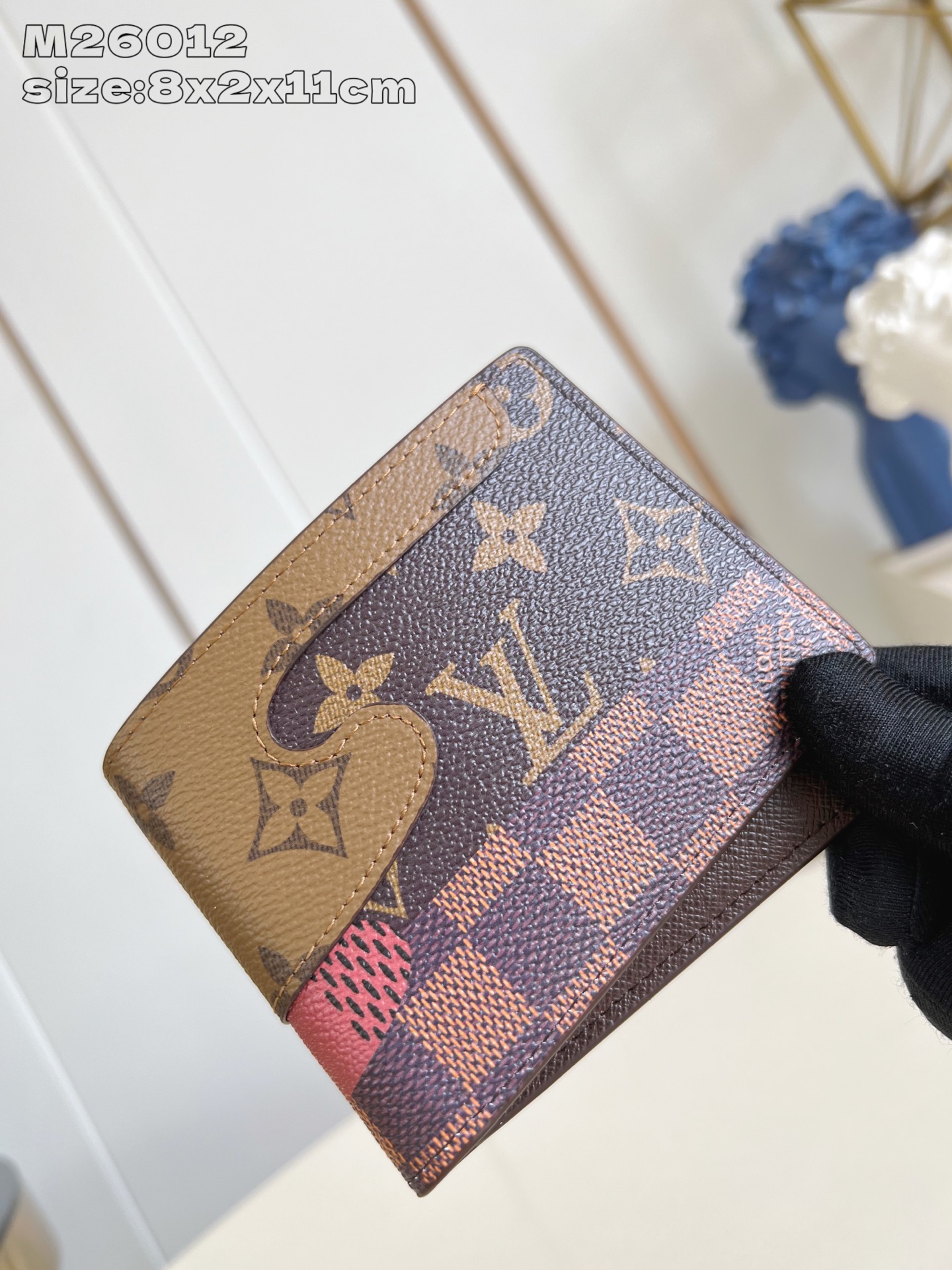 Bagsaaa LV M26012 Slender Wallet - 11cm