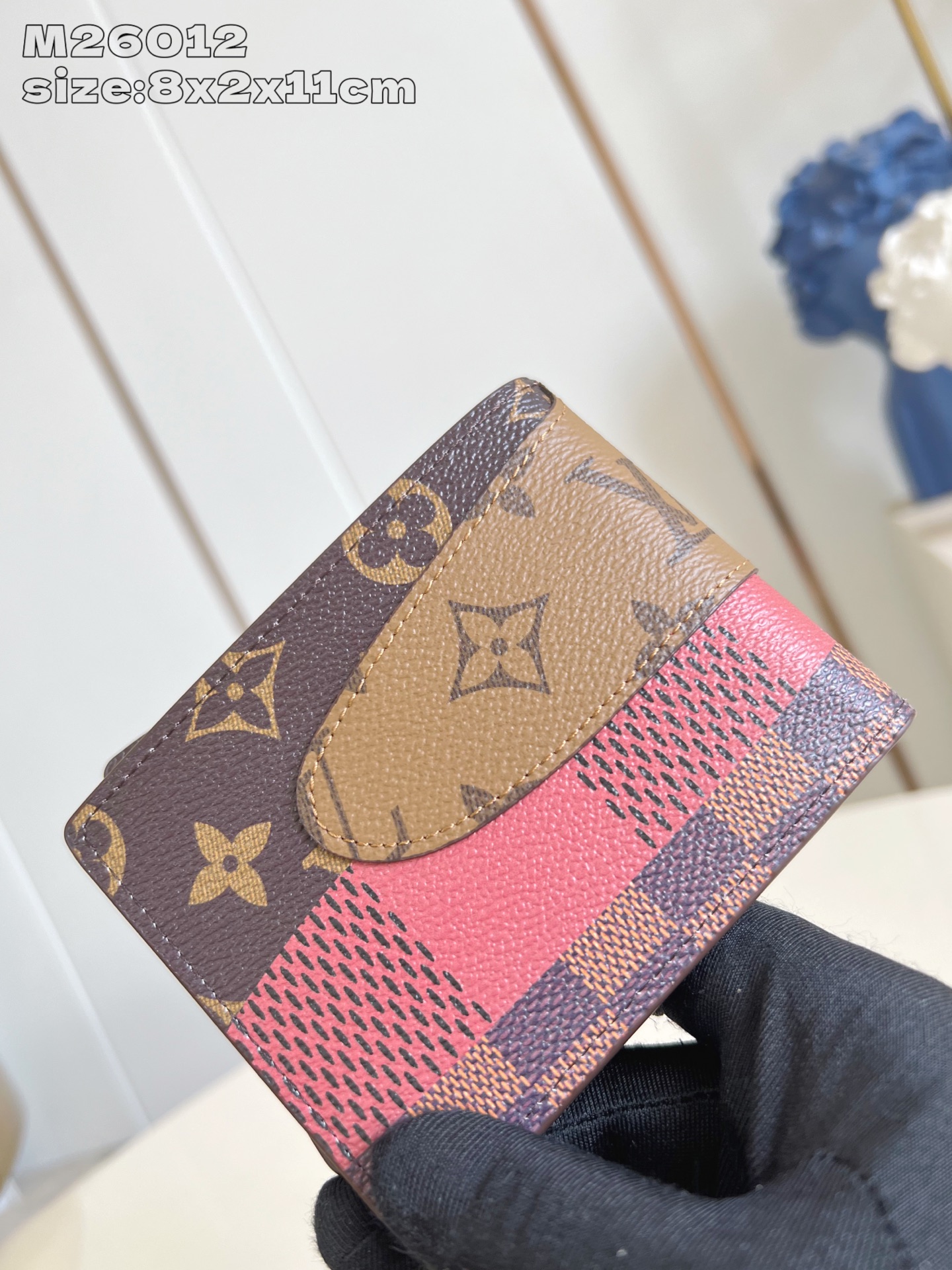 Bagsaaa LV M26012 Slender Wallet - 11cm