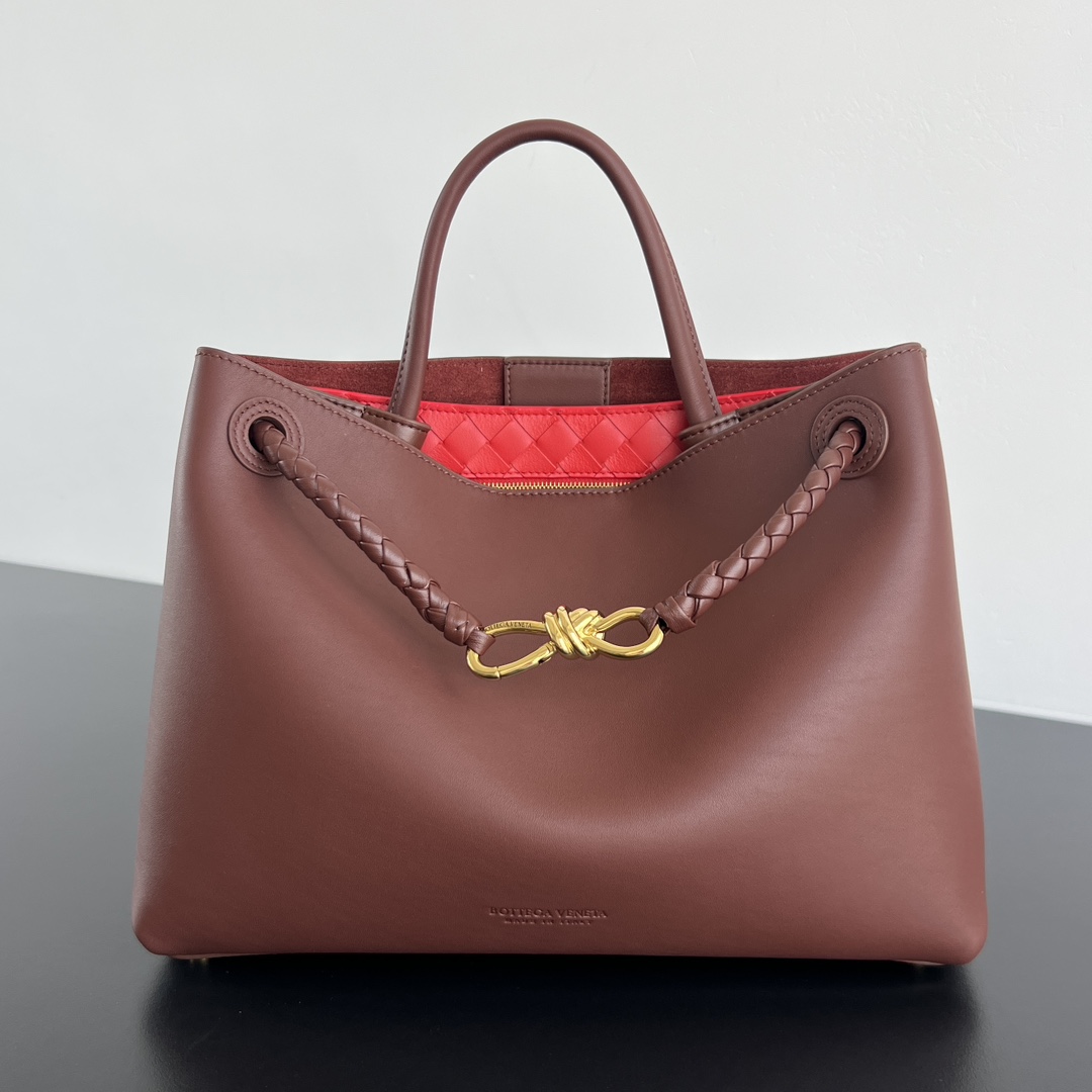 Bagsaaa B0tt*ga Ven*ta Andiamo 810214 Red - 32x25x11 cm