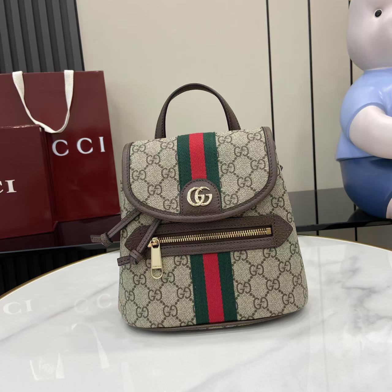 Bagsaaa Gvc*1 Ophidia small backpack 836854 - 20cm