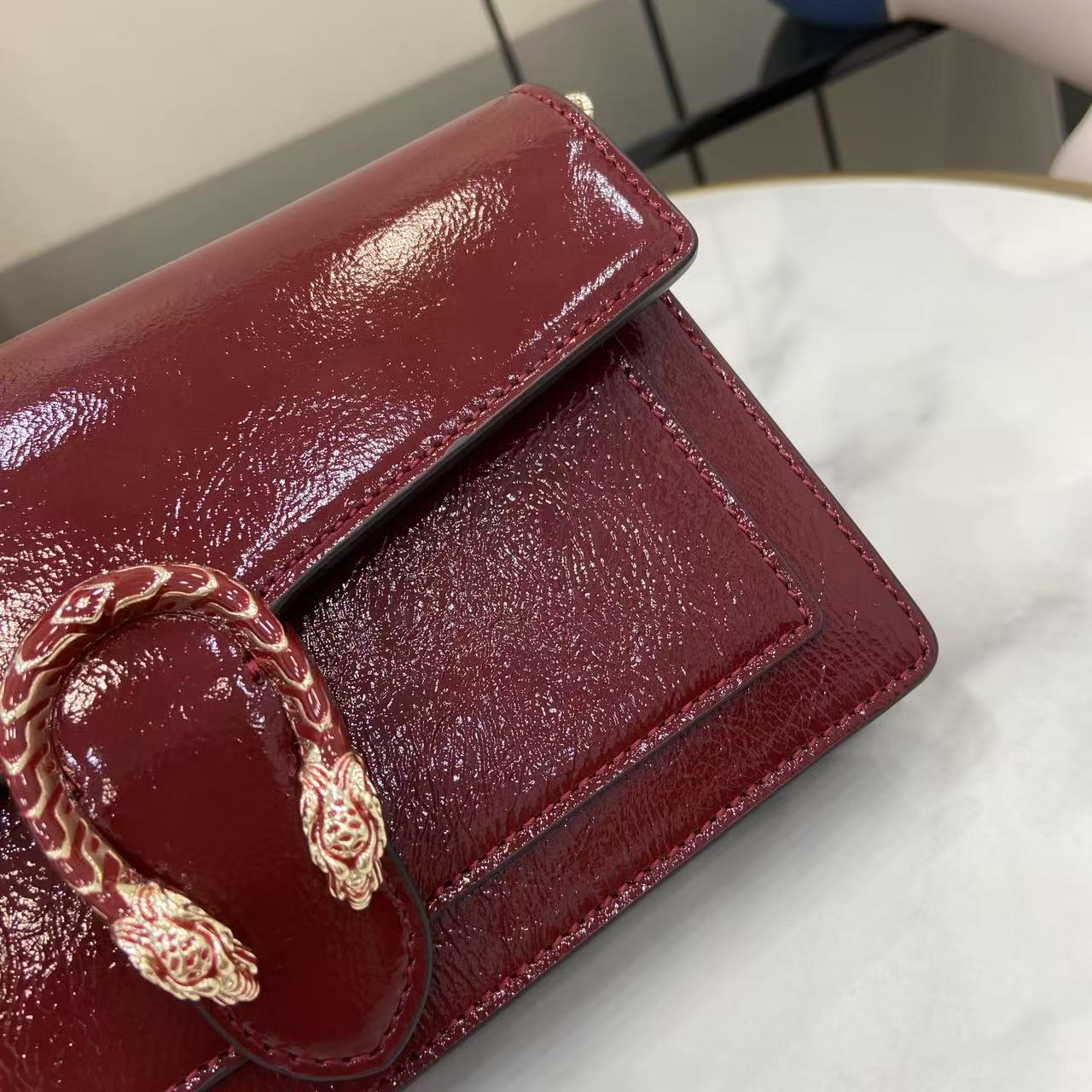 Bagsaaa Gvc*1 Dionysus wallet on chain 837374 red - 20cm