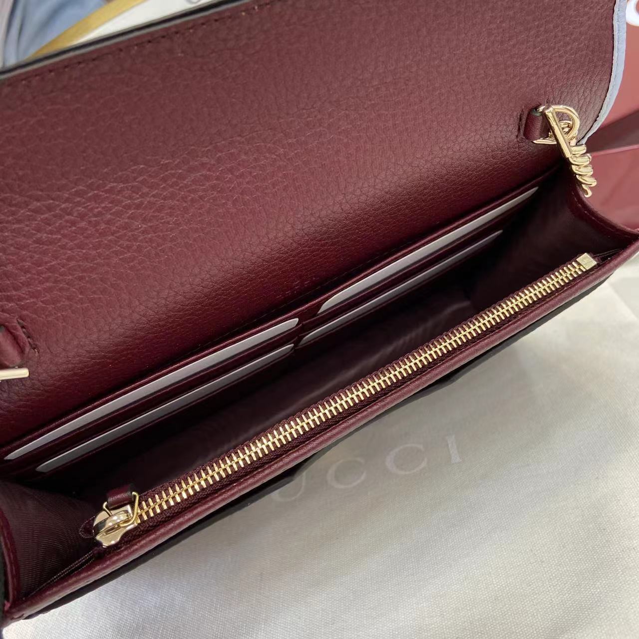 Bagsaaa Gvc*1 GG Marmont wallet on chain 497985 blue & red - 20cm