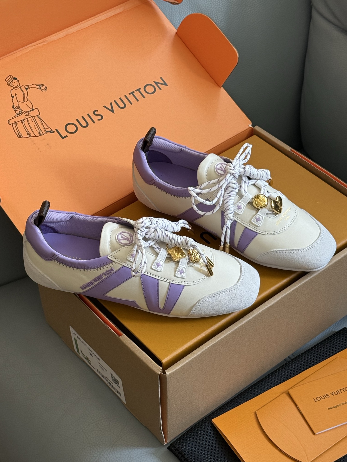 Bagsaaa LV Sneakerina Lilas