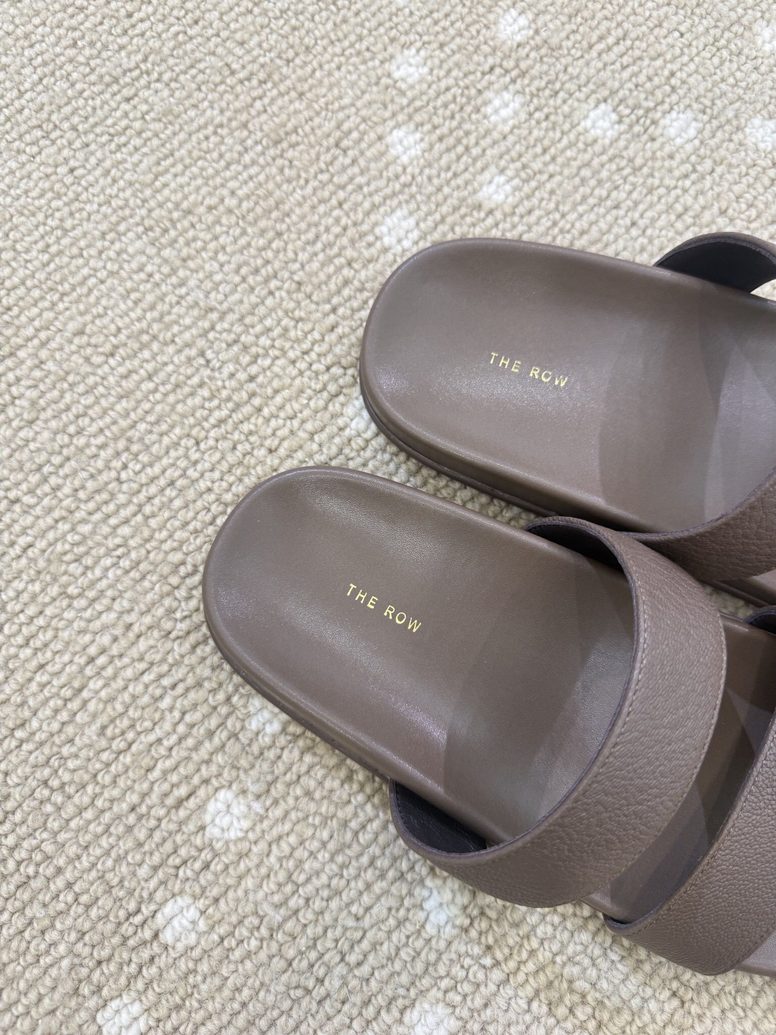 Bagsaaa The R0w Hugh Leather Sandals