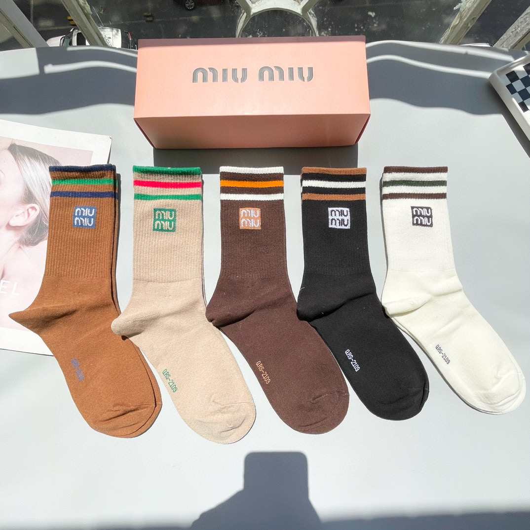 Bagsaaa Combo Miu Miu Socks