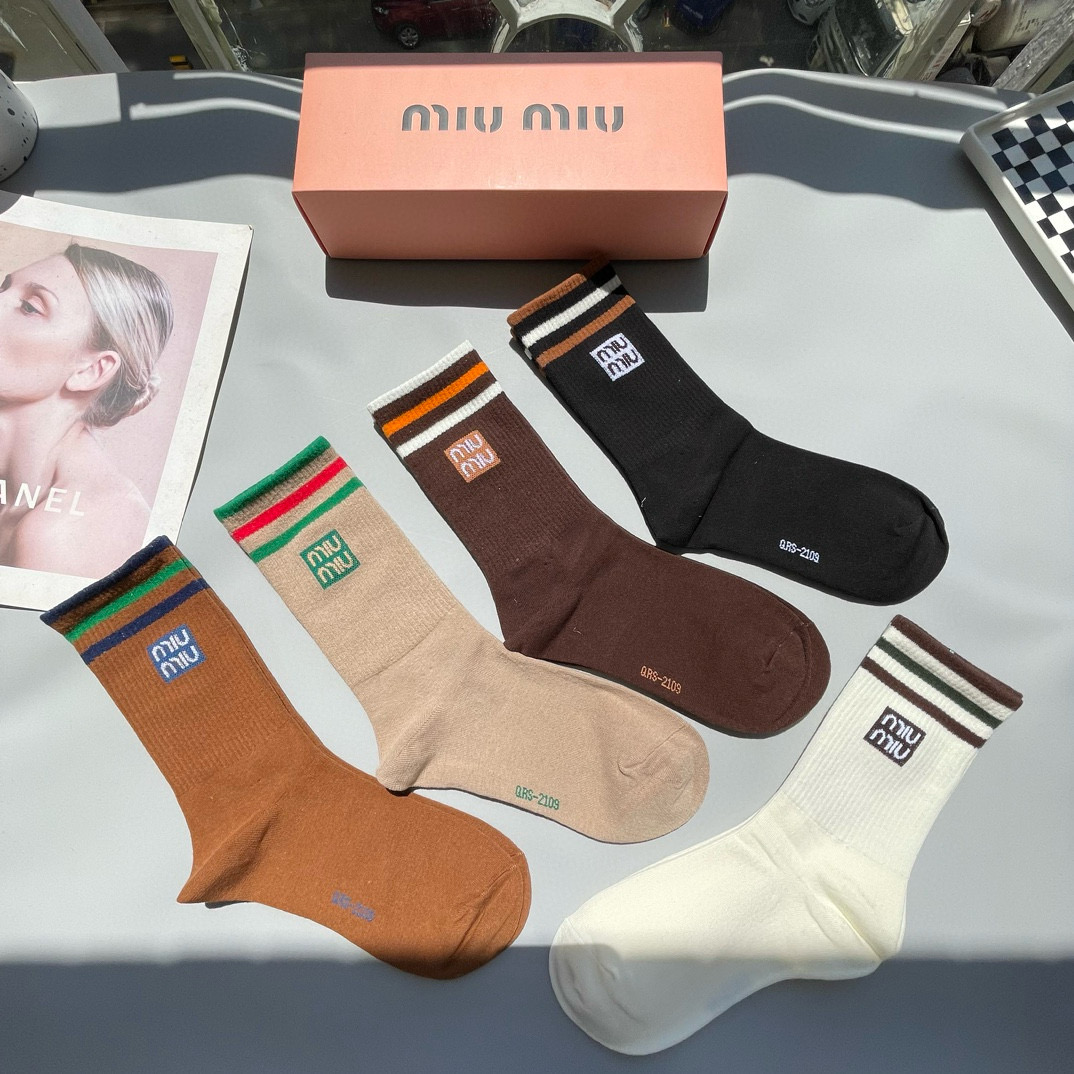 Bagsaaa Combo Miu Miu Socks