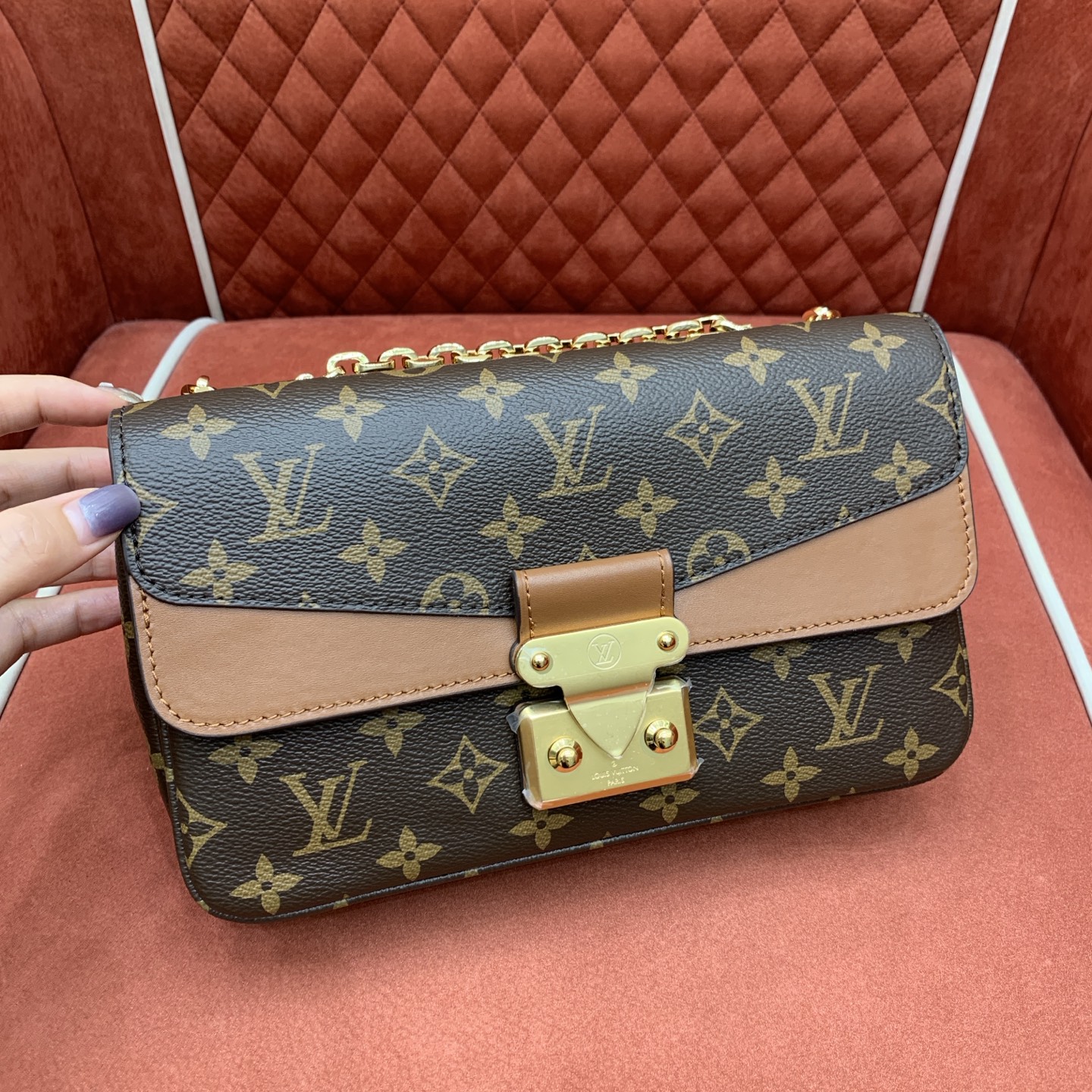 Bagsaaa LV M46127 Marceau Bag Caramel Brown - 24.5cm