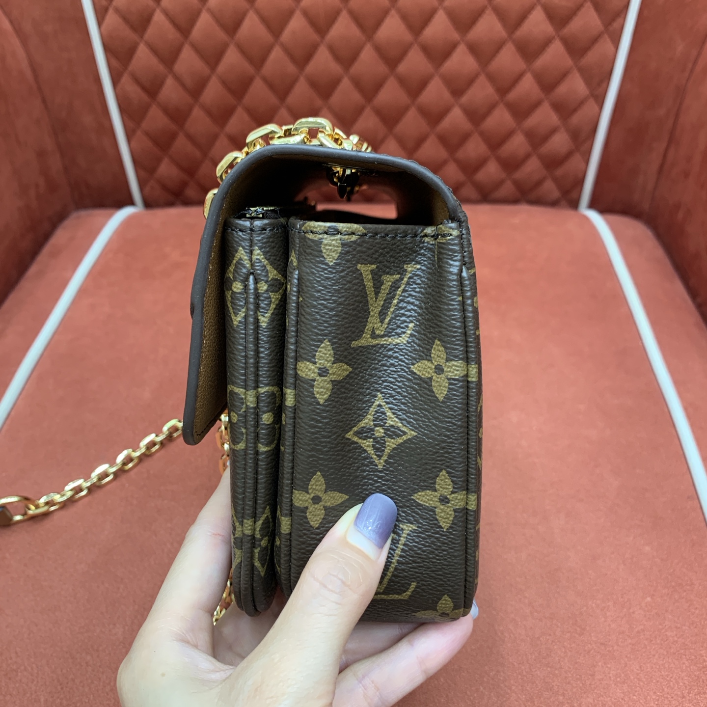 Bagsaaa LV M46127 Marceau Bag Caramel Brown - 24.5cm