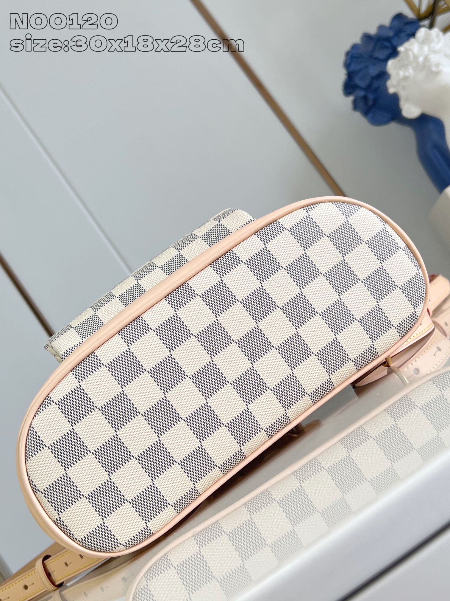 Bagsaaa LV N00120 Montsouris PM Damier Azur - 30cm