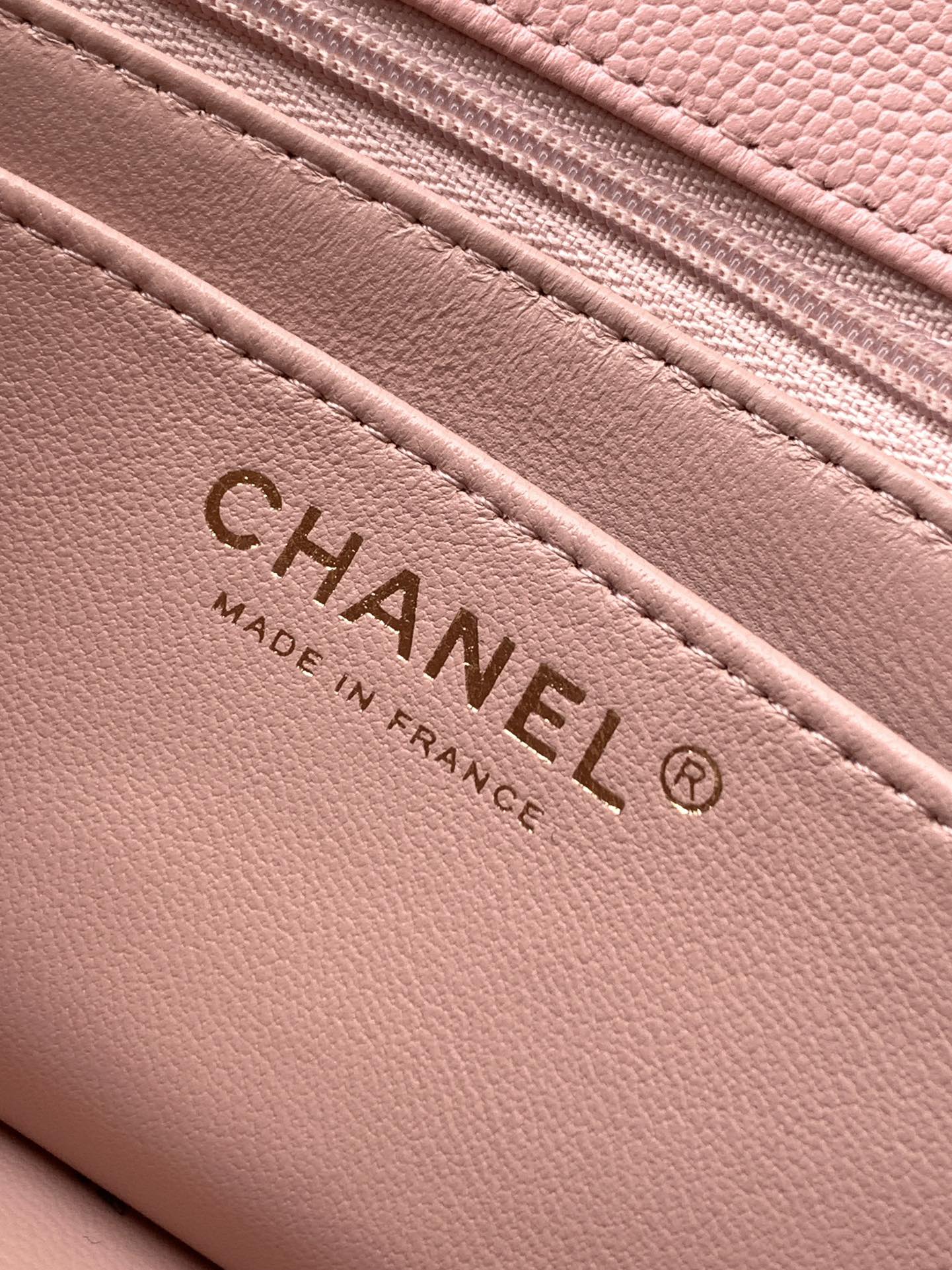 Bagsaaa Ch**el Mini Flap Bag with Top Handle AS5701 Pink - 19.5cm