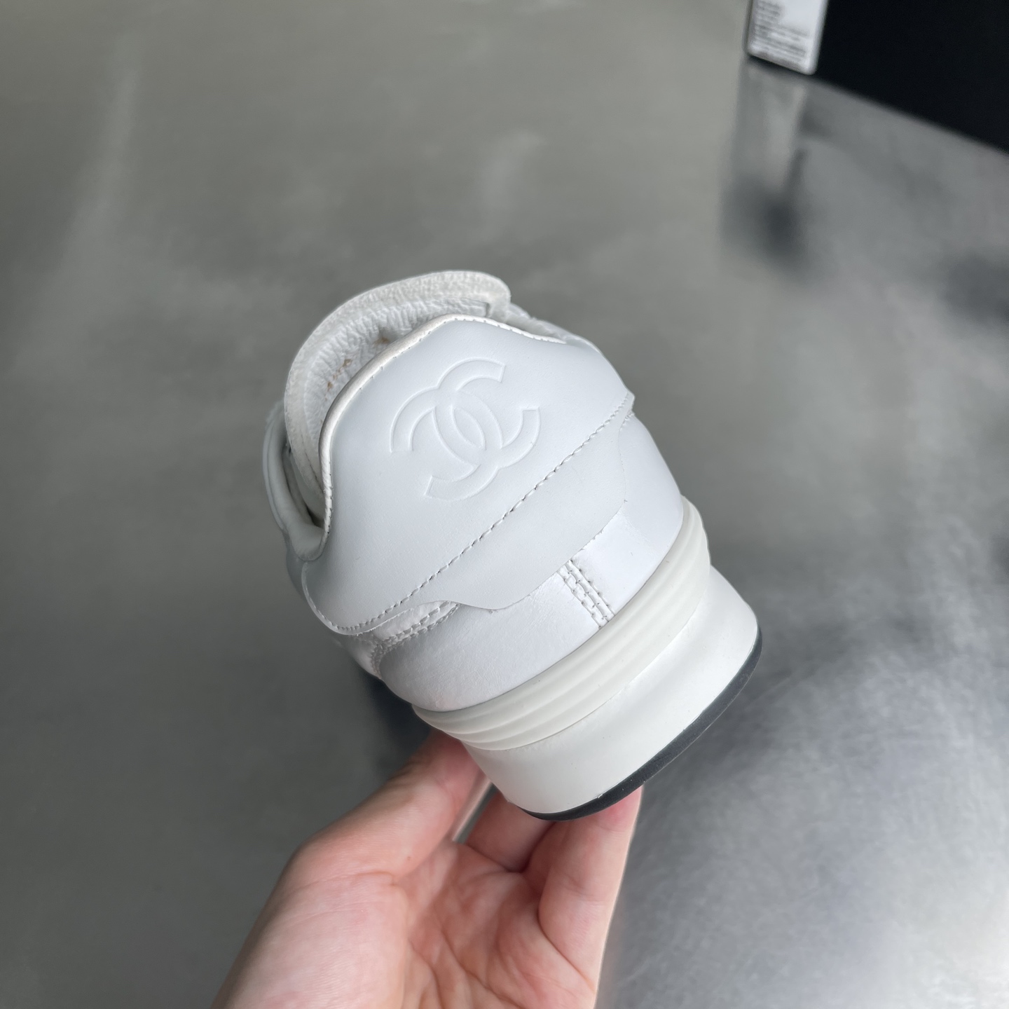 Bagsaaa Ch**el Trainers G45839 White