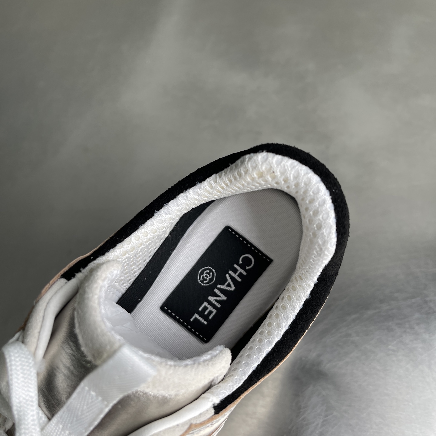 Bagsaaa Ch**el Sneakers G46609 Light gold