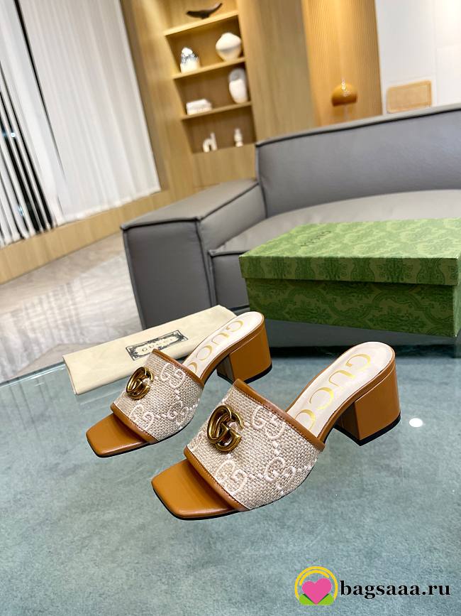 Gvc*1 GG Logo Sandals (4 colors)