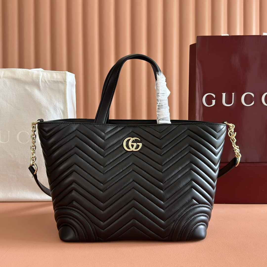 Bagsaaa Gvc*1 Betty medium tote bag 847387 black - 28cm