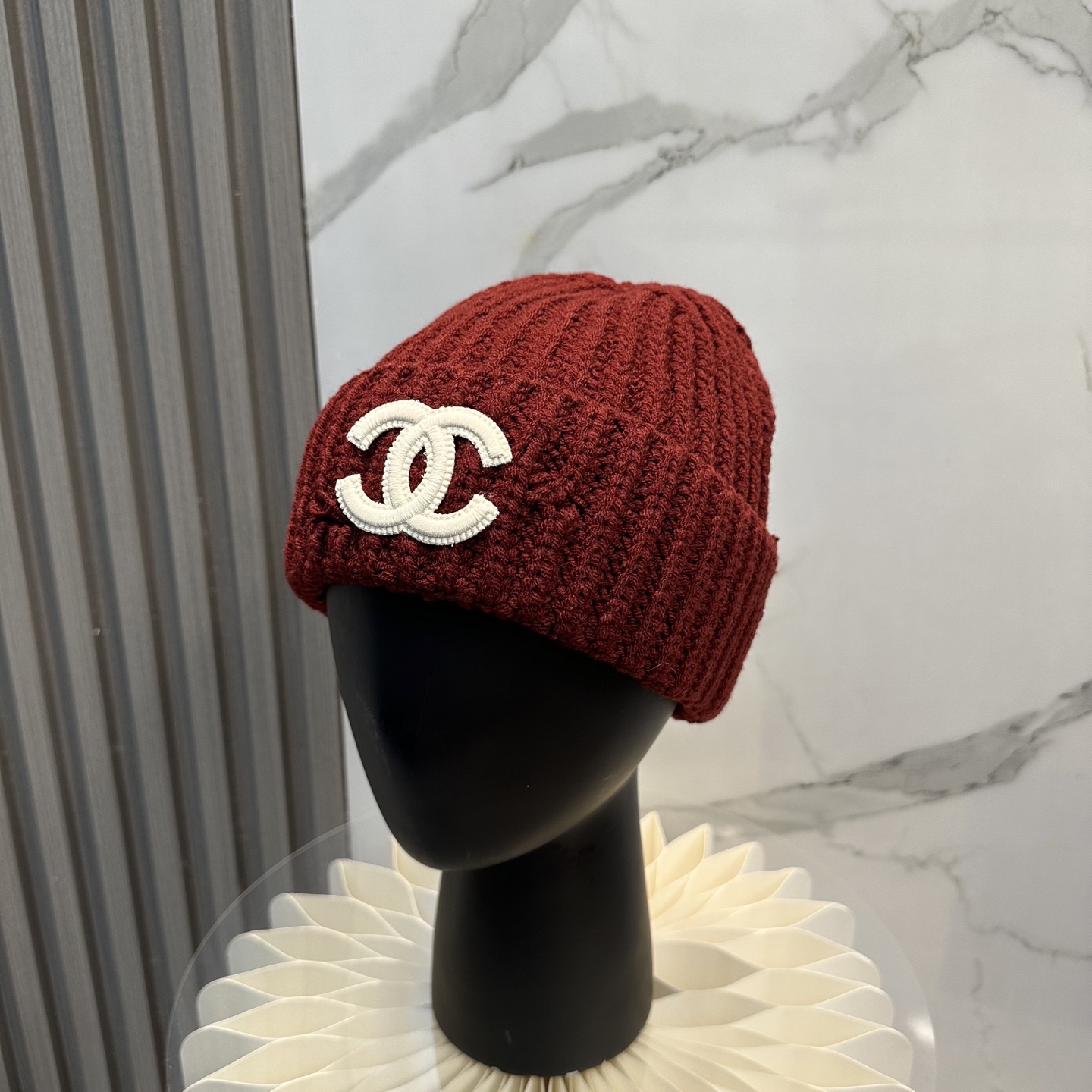 Bagsaaa Ch**el Red Beanie