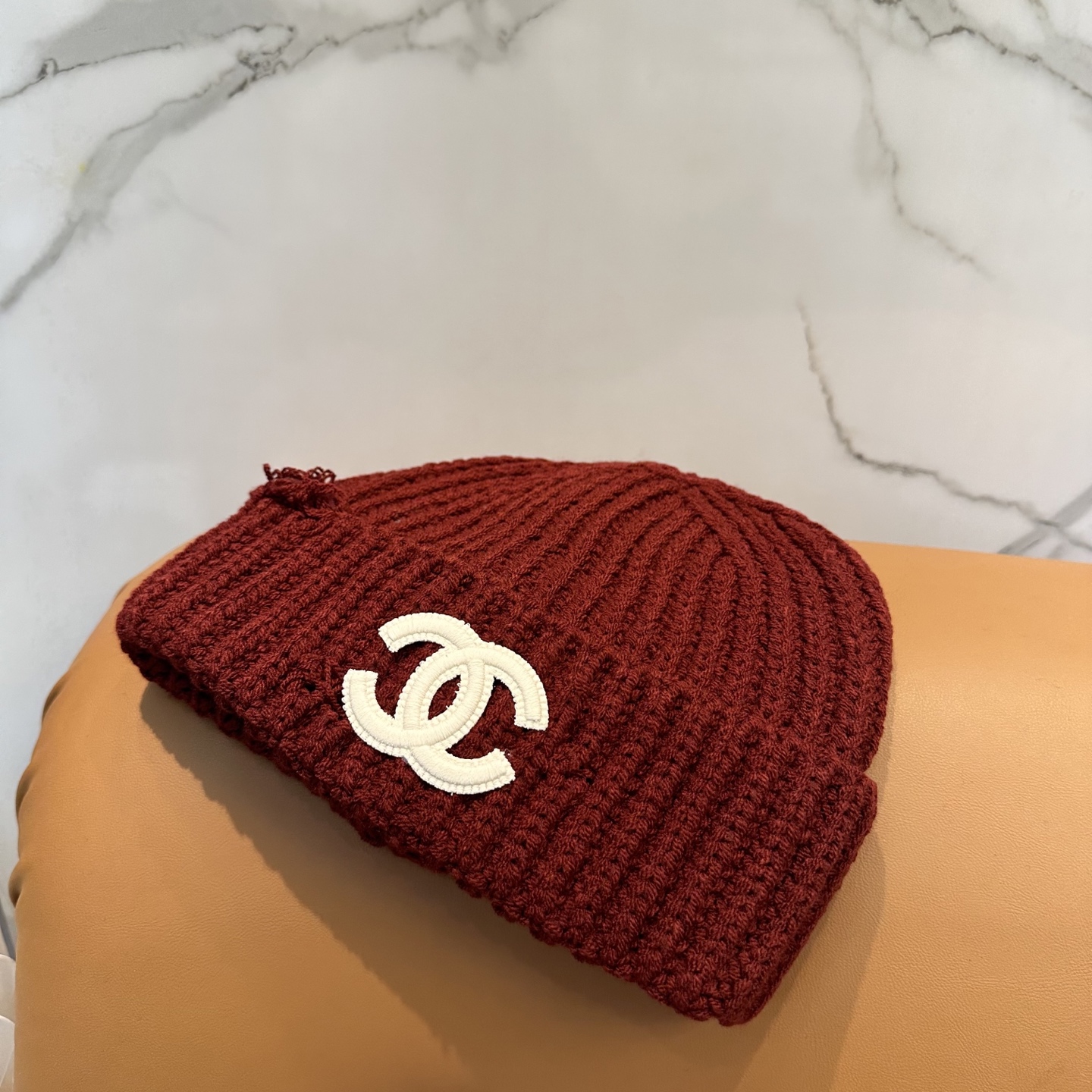 Bagsaaa Ch**el Red Beanie