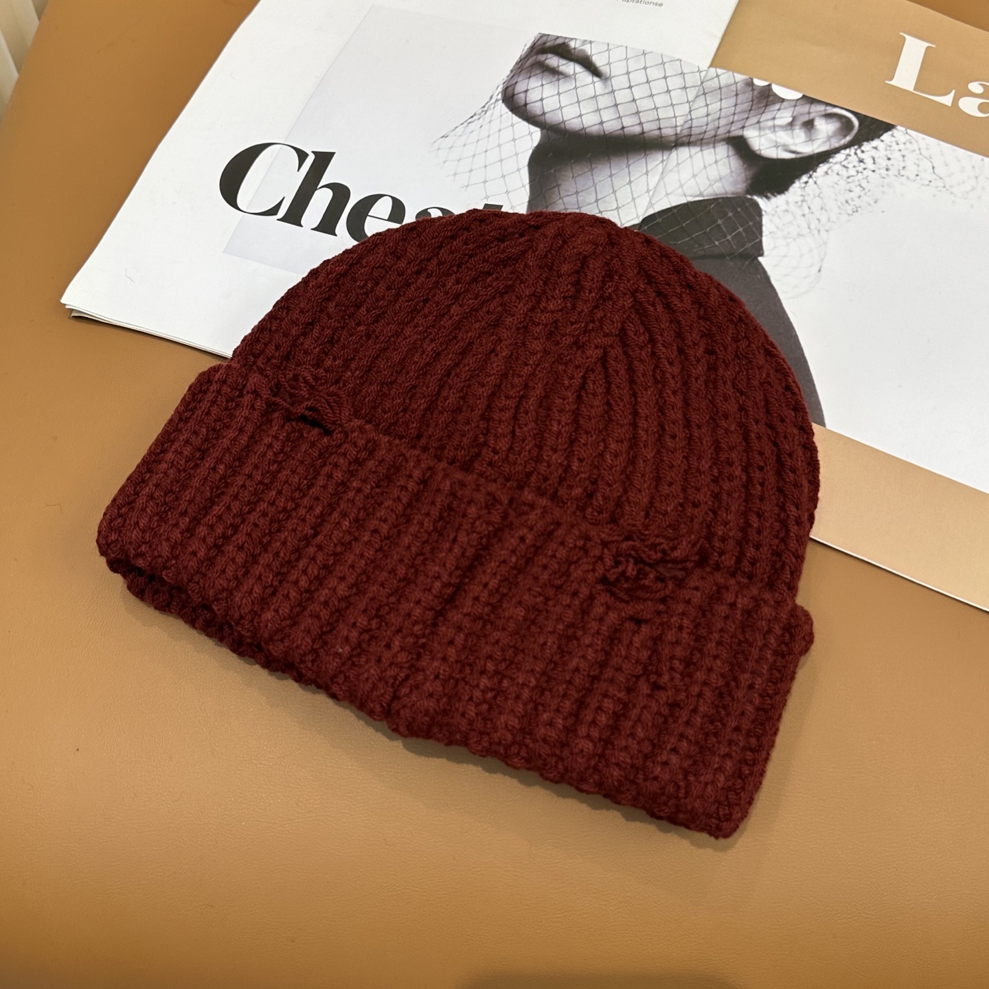 Bagsaaa Ch**el Red Beanie