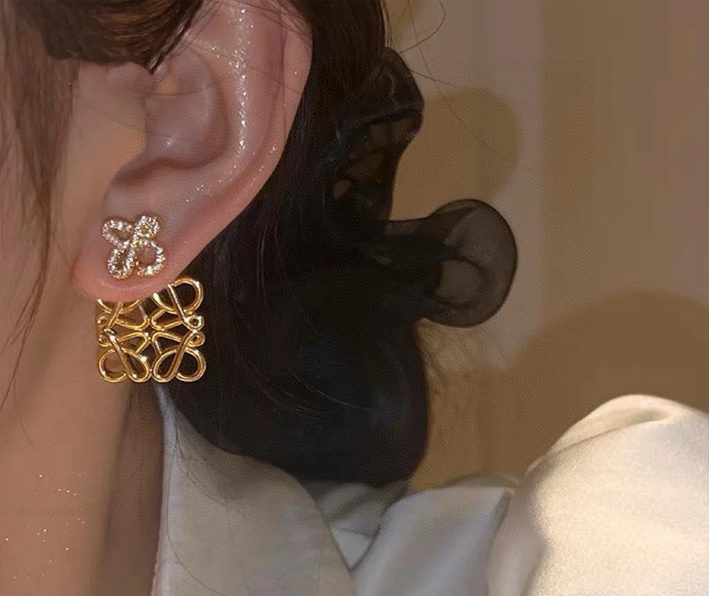 Bagsaaa L0ew* Earrings 03