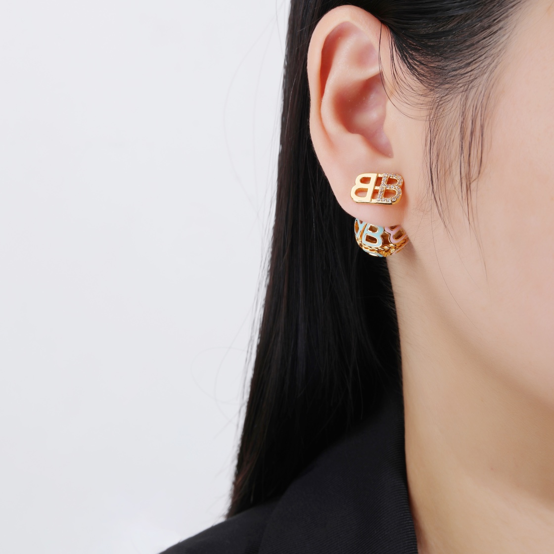 Bagsaaa Ba1en*iaga Earrings 03