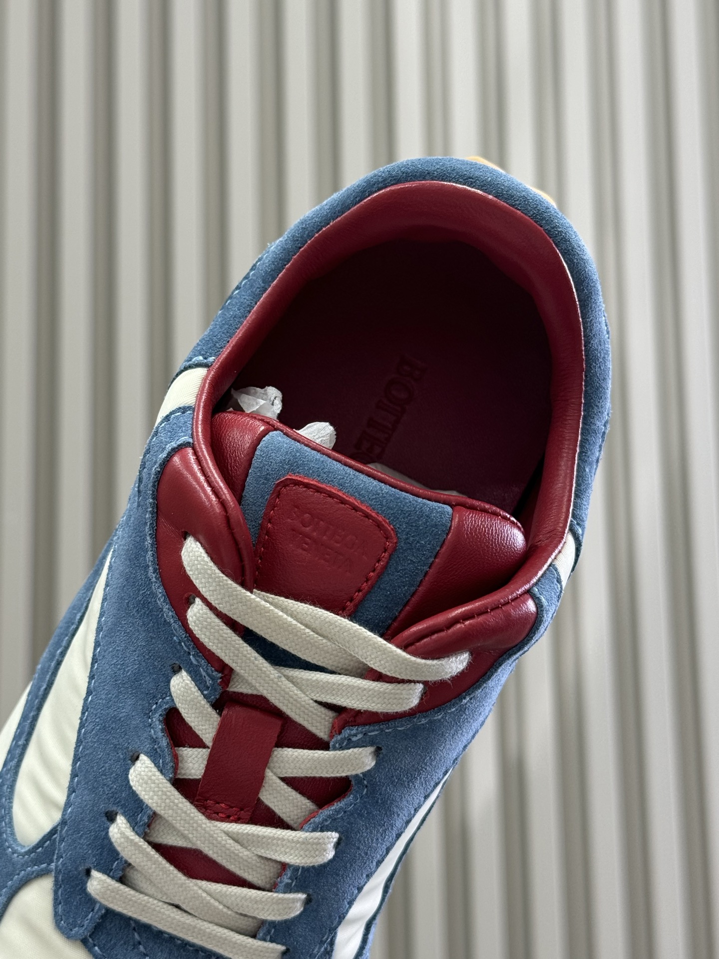 Bagsaaa B0tt*ga Ven*ta Orbit Flash Sneaker Ice/sea salt