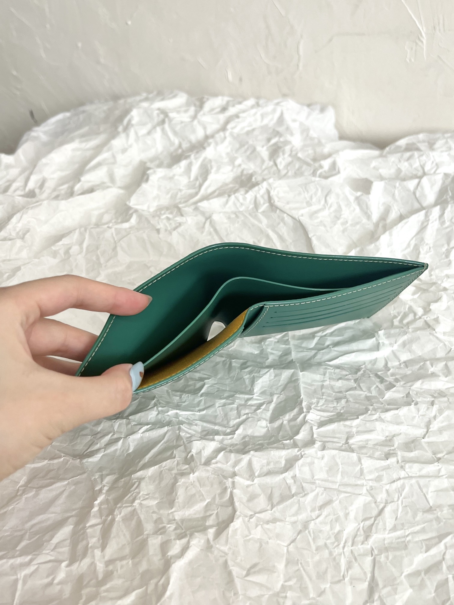 Bagsaaa G09ard Victoire Wallet green - 12cm