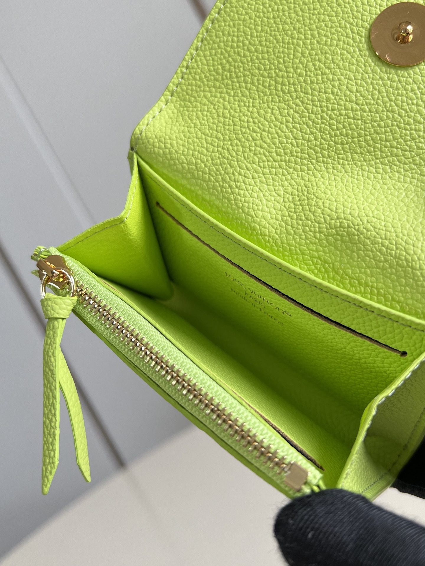 Bagsaaa LV M14506 Rosalie Coin Purse Green - 11cm