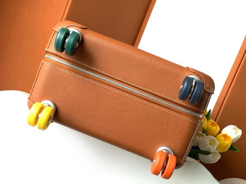 Bagsaaa H**me5 R.M.S Cabin Suitcase Brown - 57cm