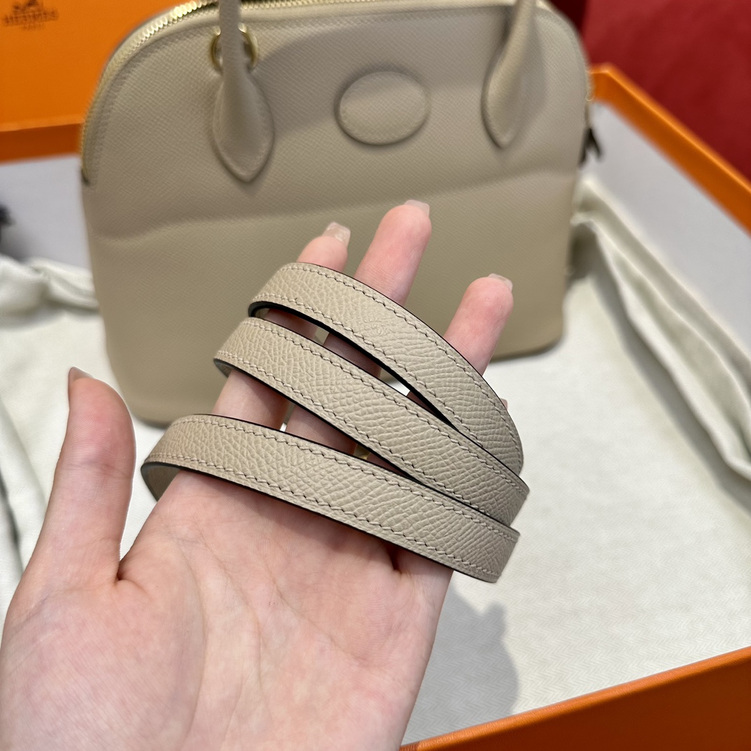 Bagsaaa H**me5 Bolide 27 handbag beige - 27cm