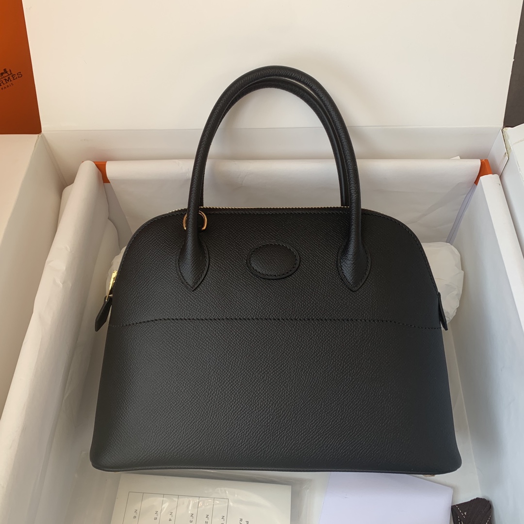 Bagsaaa H**me5 Bolide 27 handbag black - 27cm