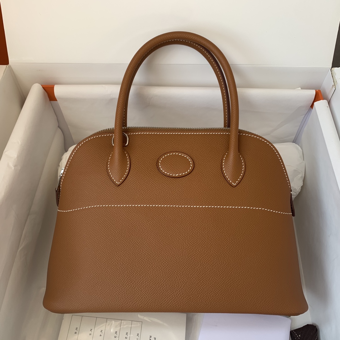 Bagsaaa H**me5 Bolide 27 handbag brown - 27cm