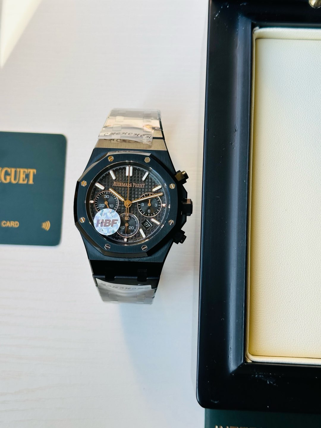 Bagsaaa Audemars P1g*et Royal Oak Selfwinding Chronograph Black Ceramic - 41mm