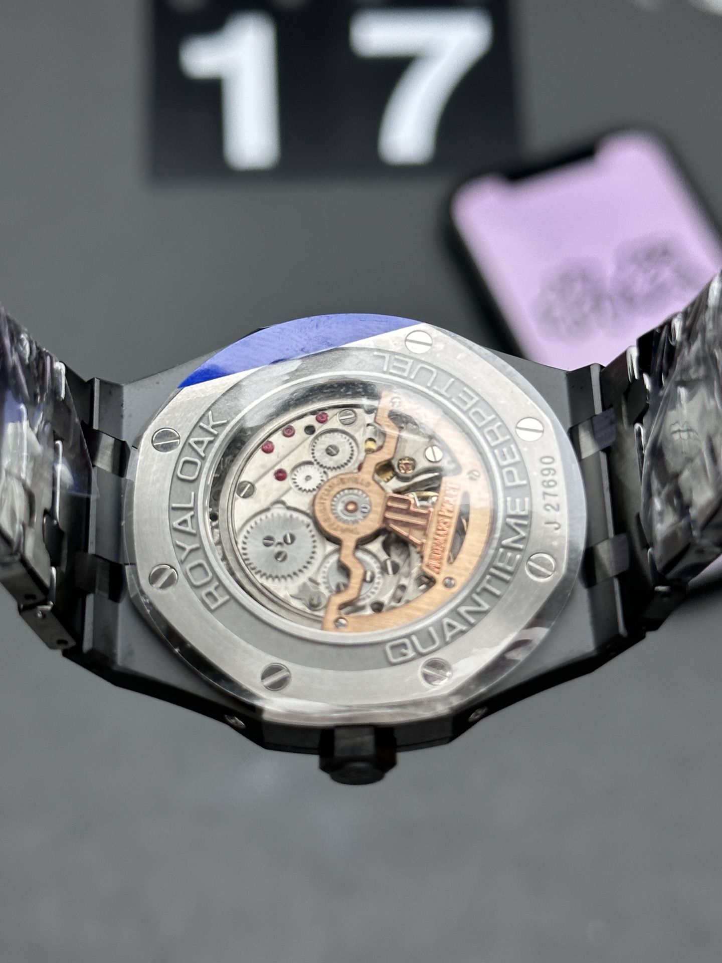 Bagsaaa Audemars P1g*et 2021 Royal Oak Perpetual Calendar Black - 41mm