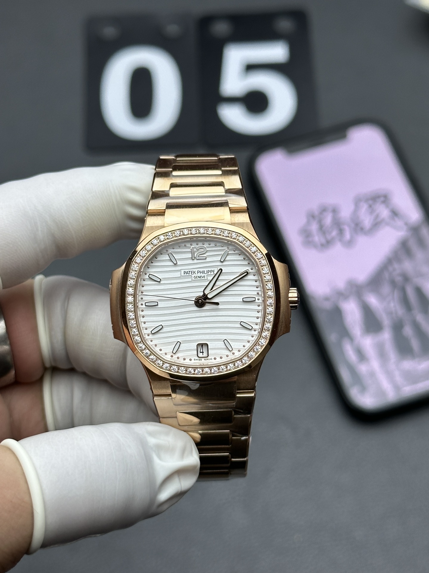 Bagsaaa Pat*k Phi1i*pe Nautilus Lady watch
