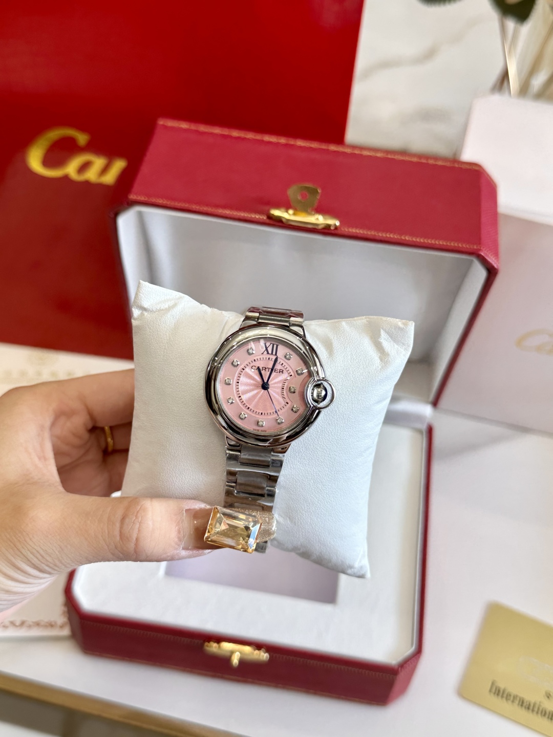 Bagsaaa Ca*t1er Ballon Bleu De Ca*t1er watch - 33mm