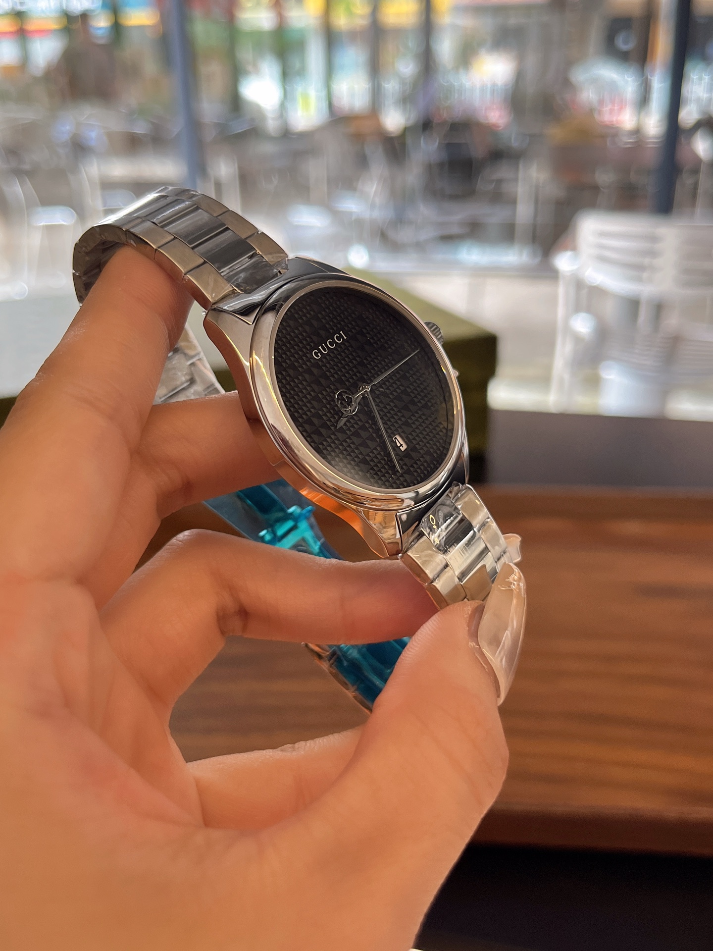 Bagsaaa Gvc*1 G-Timeless 38mm watch