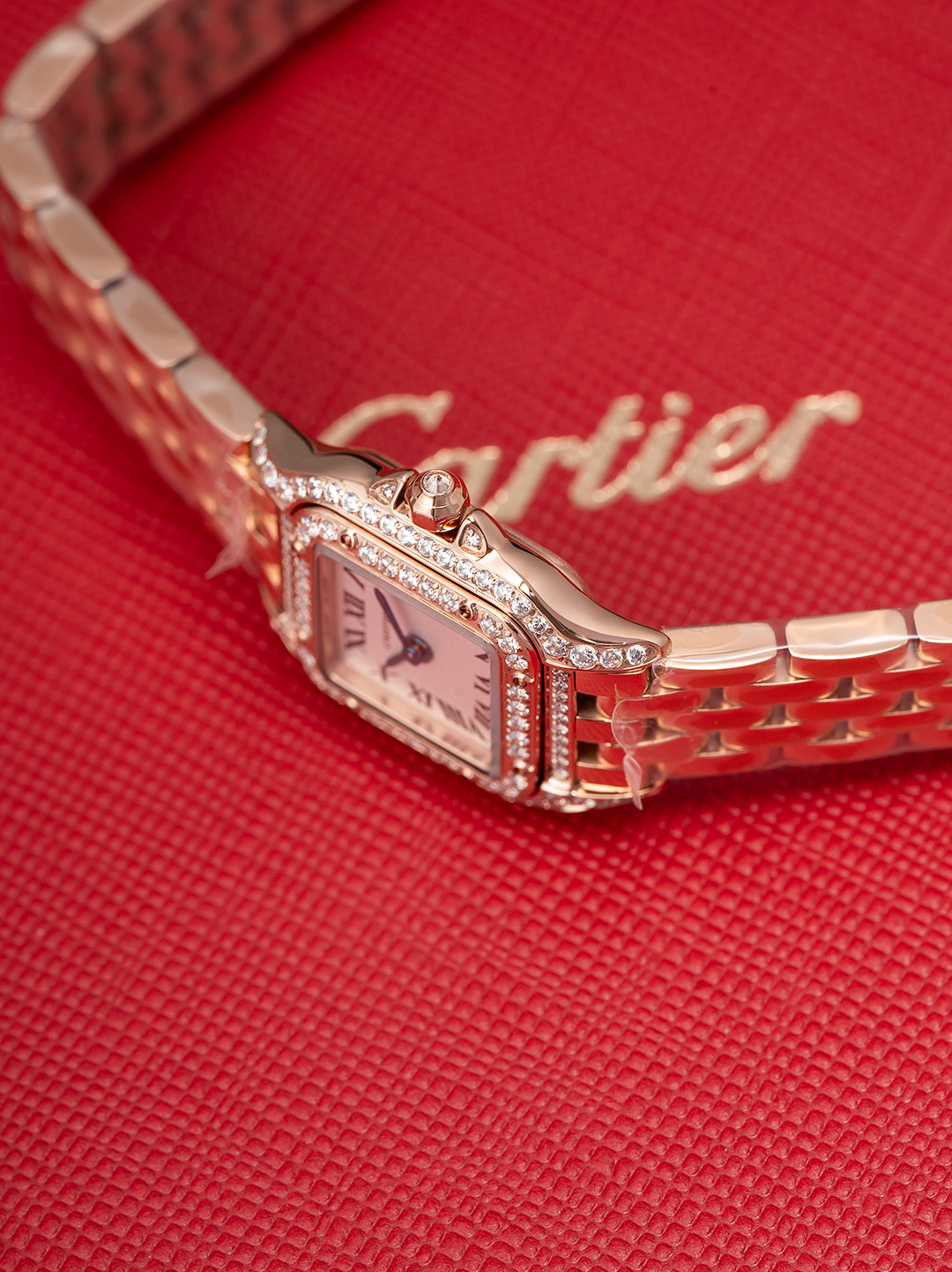 Bagsaaa Ca*t1er Panthère Watch rose gold with D1am0nd - 19mm*25mm