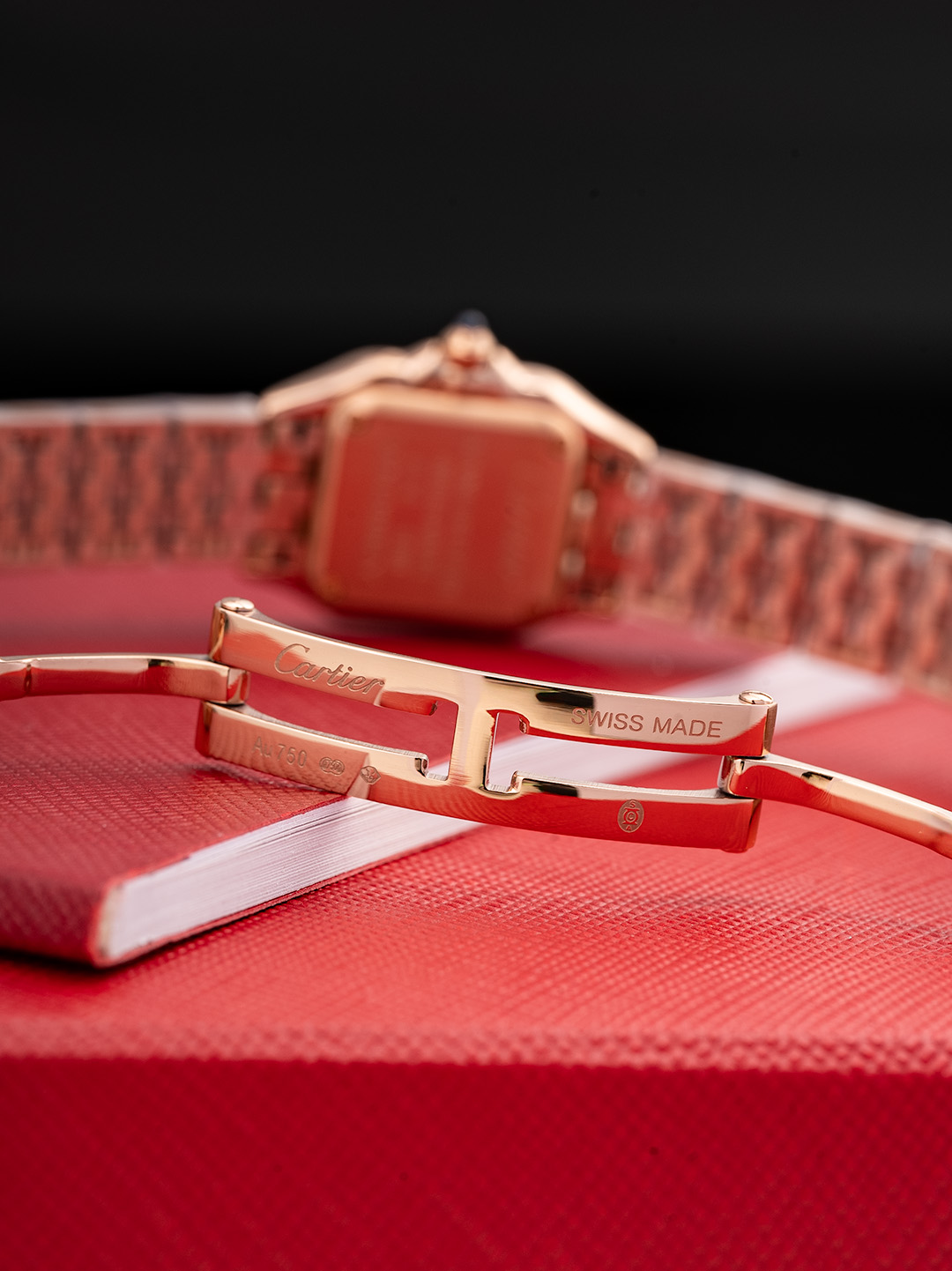 Bagsaaa Ca*t1er Panthère Watch rose gold - 19mm*25mm