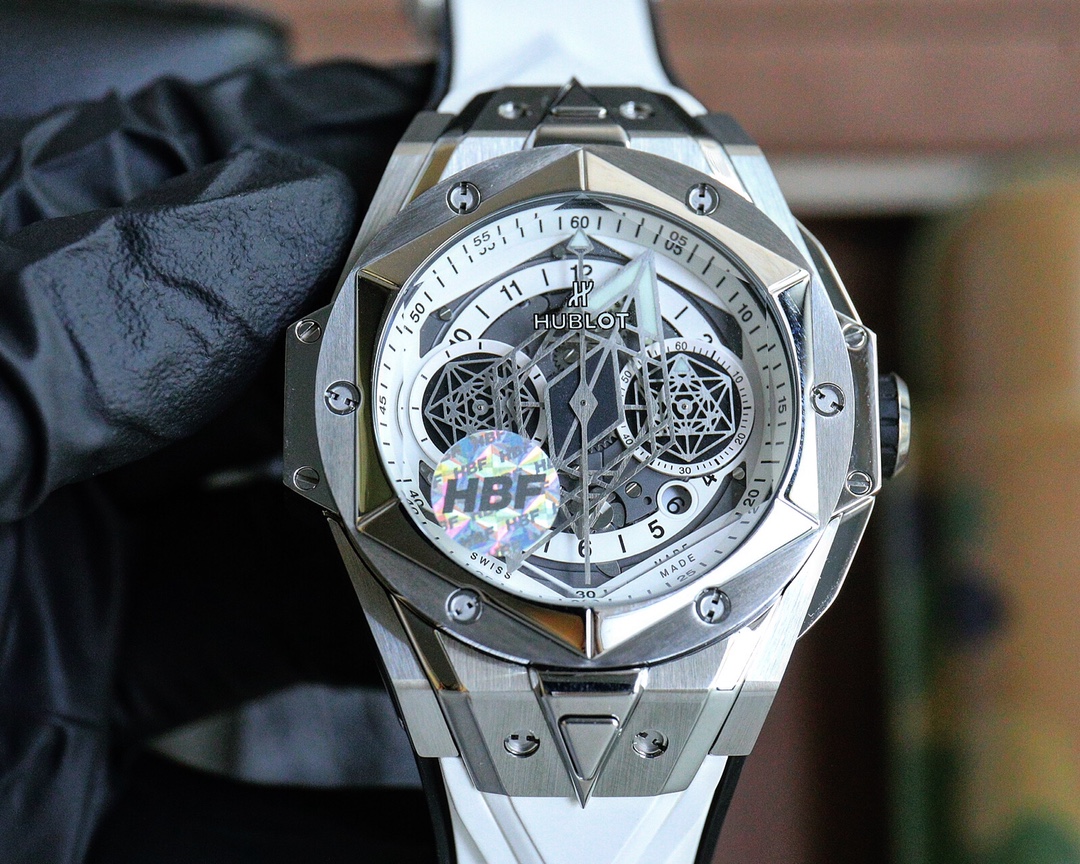 Bagsaaa Hublot Big Bang Sang Bleu II White Unico - 45mm