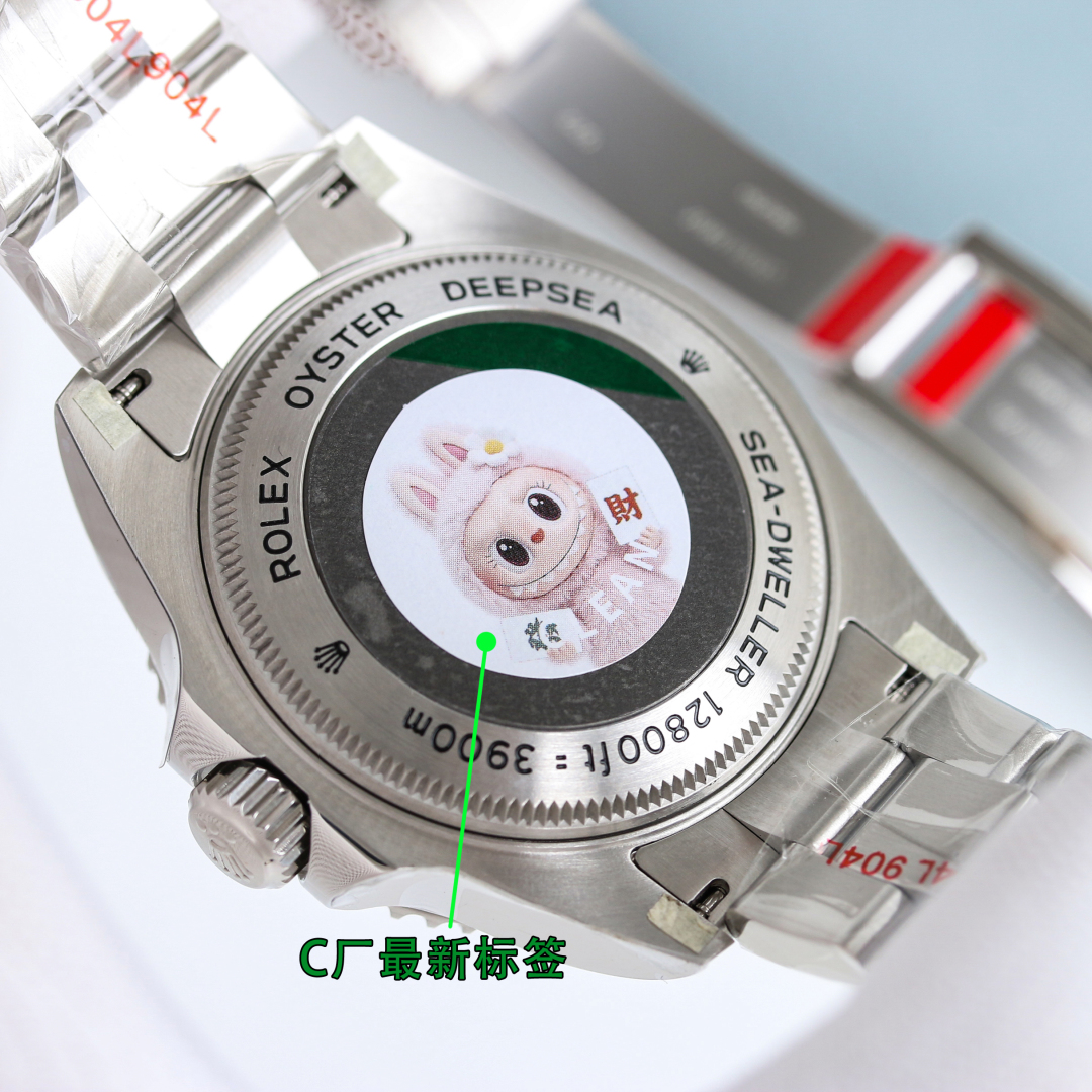 Bagsaaa R01ex Sea-Dweller Deepsea Stainless Steel D-Blue Dial - 44mm
