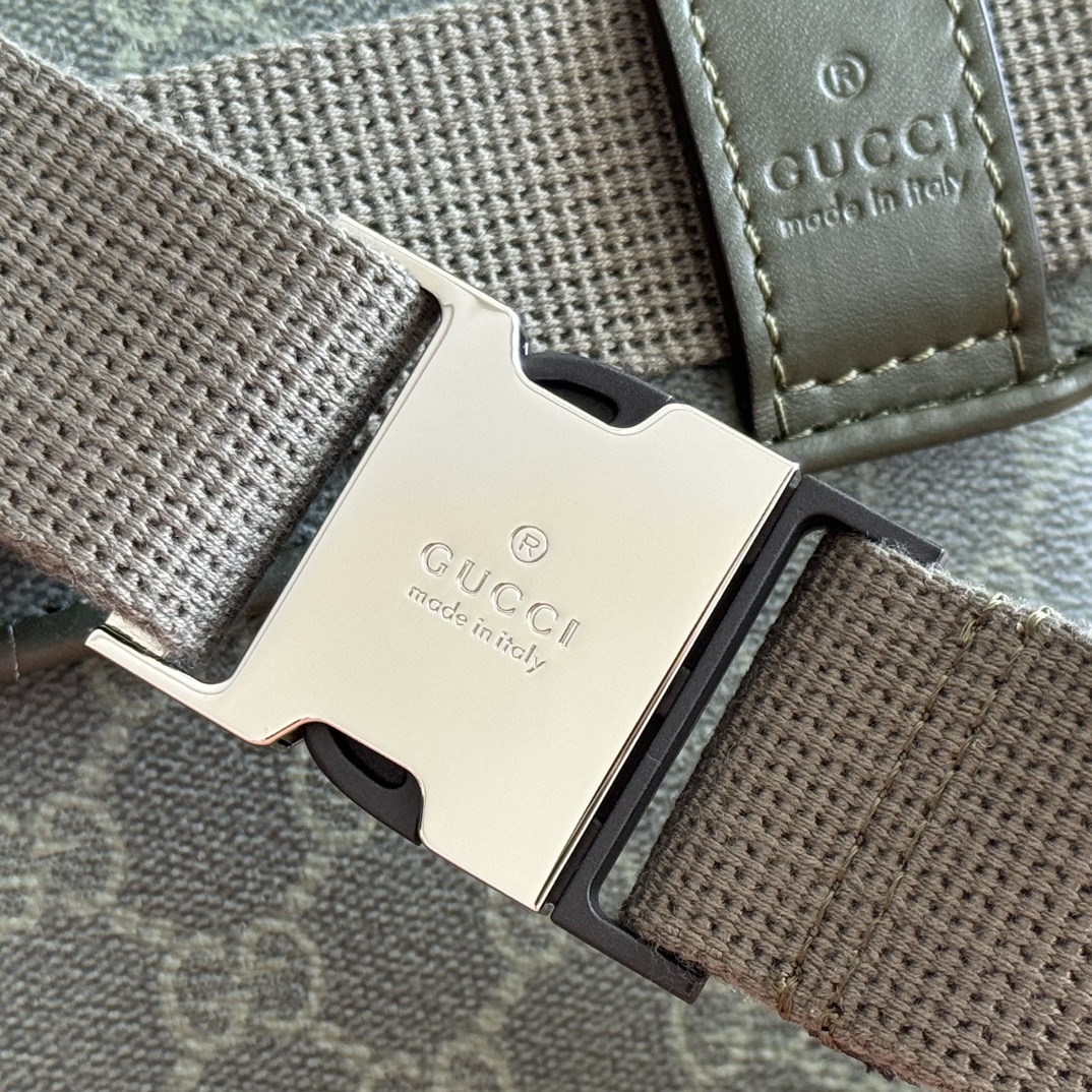 Bagsaaa Gvc*1 GG Monogram small belt bag 792091 Forest green - 24cm
