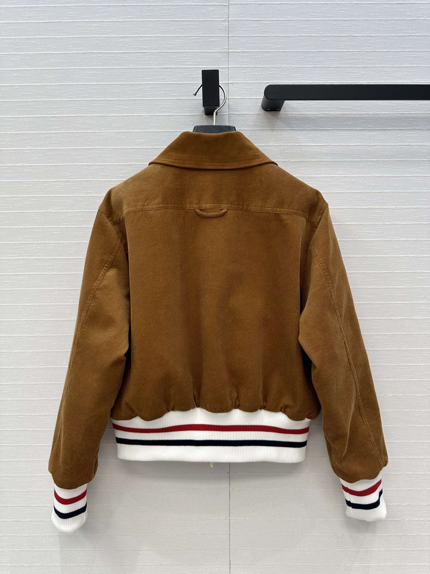 Bagsaaa Thom Browne Wale Corduroy Down Filled Cropped Flight Jacket