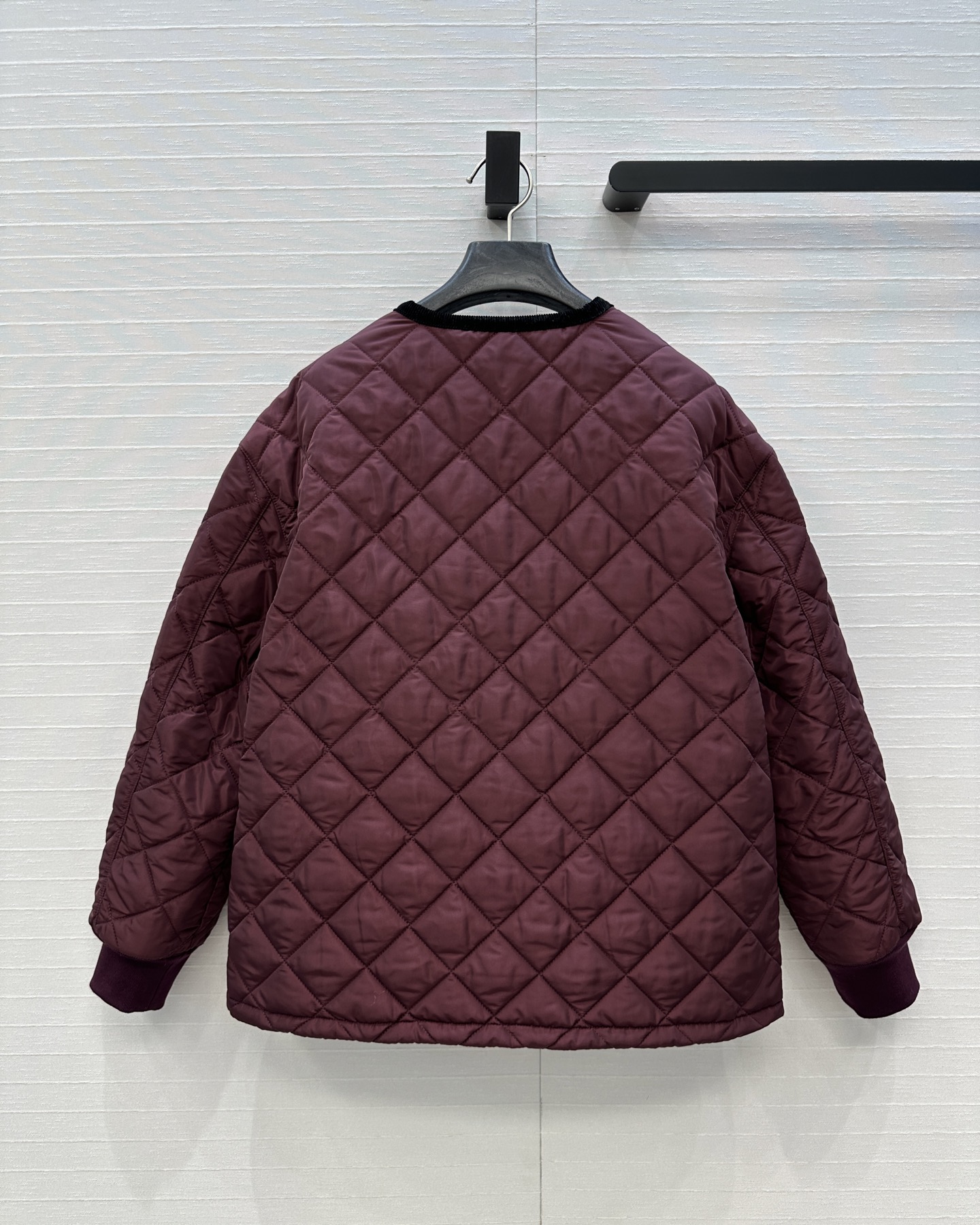 Bagsaaa Pra*a Light Re-Nylon jacket burgundy