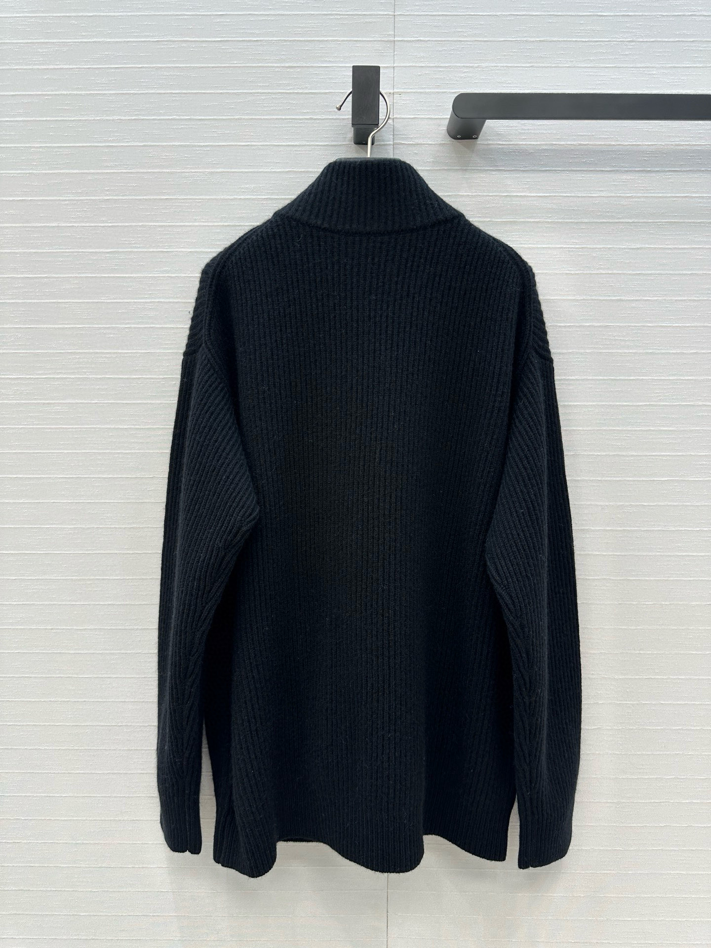 Bagsaaa H**me5 Wool knit jacket black