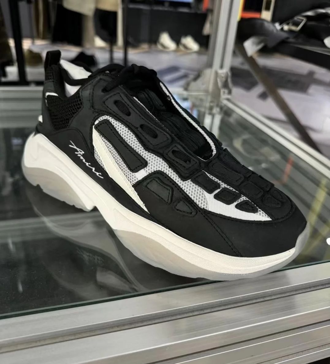Bagsaaa AMIRI Bone Runner Black