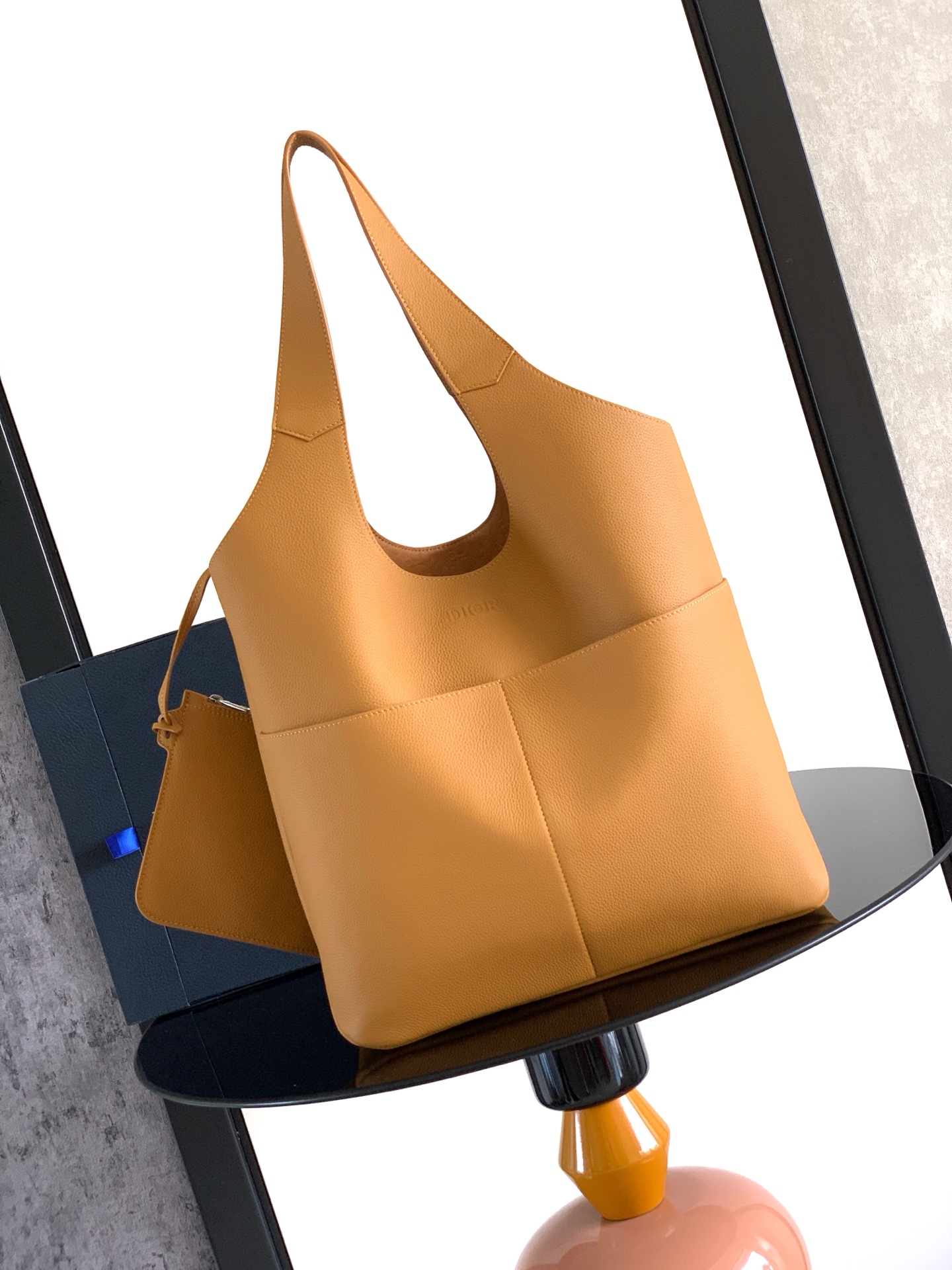 Bagsaaa D10r Privé Tote Bag Brown D10r Icons Calfskin - 39.5cm