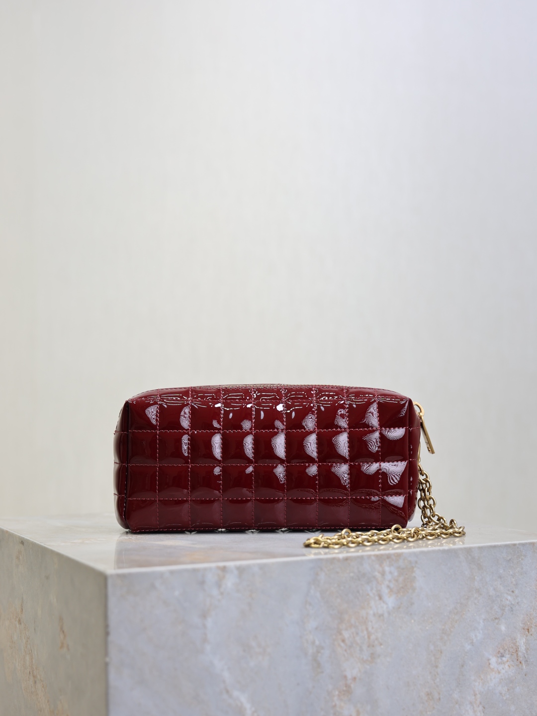 Bagsaaa Y51 Sa1nt Lau*nt Cassandre Carré Matelassé Pouch red - 18.5cm