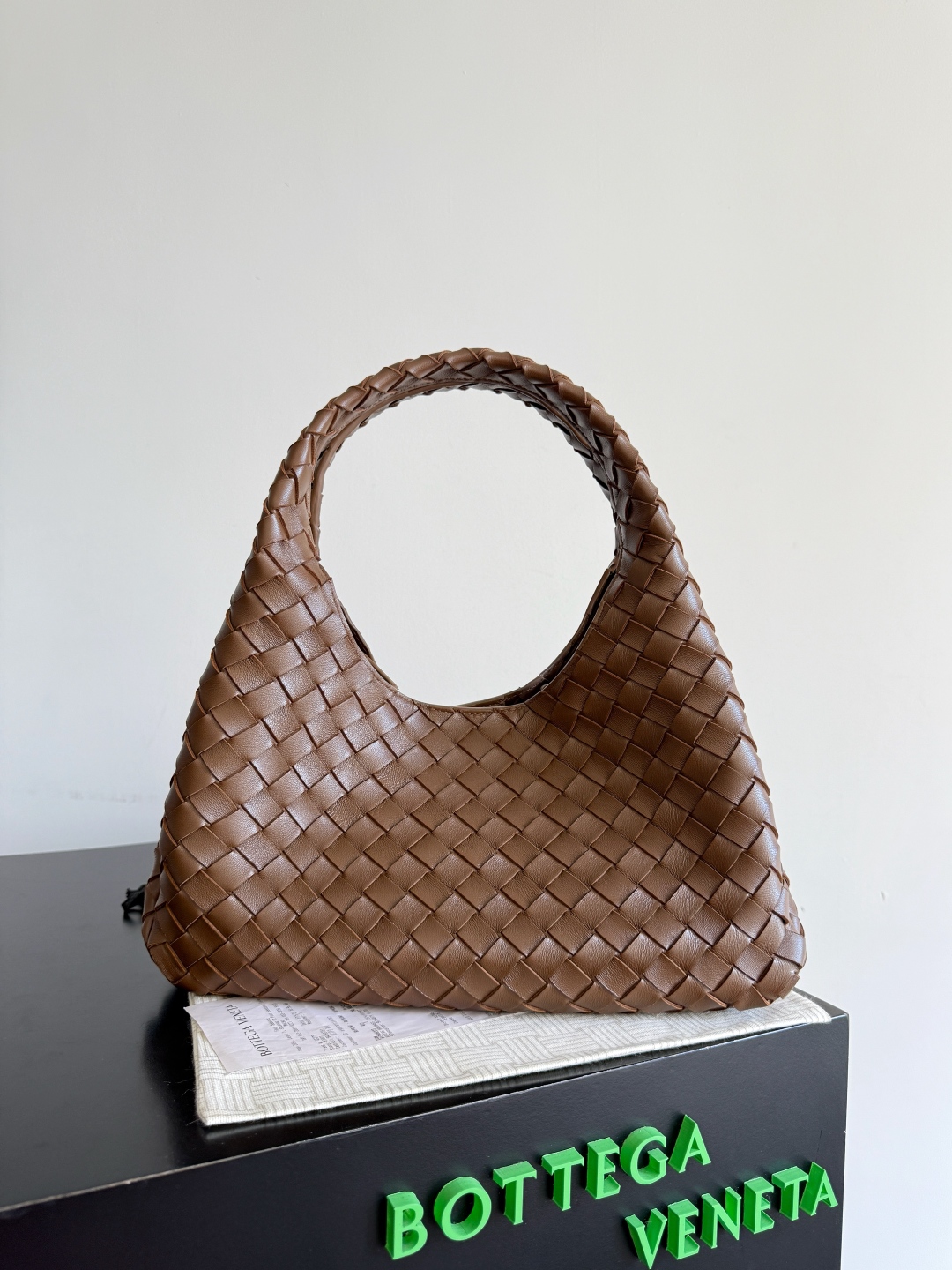 Bagsaaa B0tt*ga Ven*ta Campana Bag 844249 Brown - 33cm