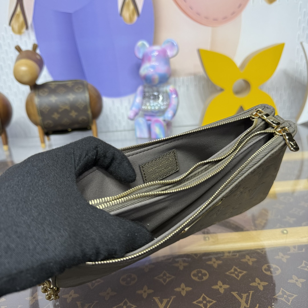 Bagsaaa LV M25816 Pochette Liv Smoke Gray - 24.5cm
